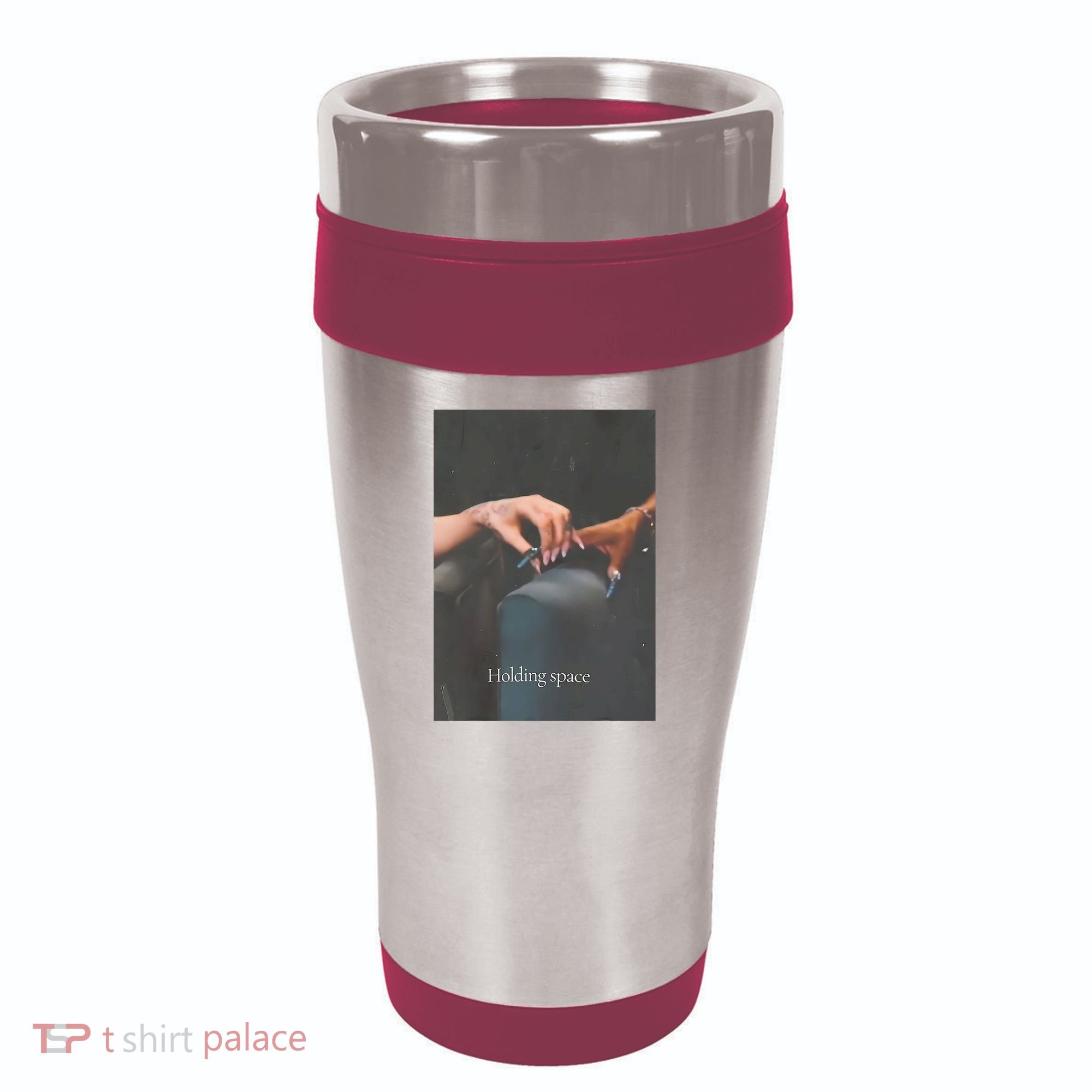 Holding Space For The Lyrics Of Defying 16oz Travel Tumbler