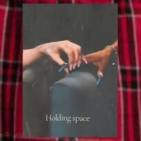 Holding Space For The Lyrics Of Defying Women's Flannel Plaid Pajama Pants thumb 2