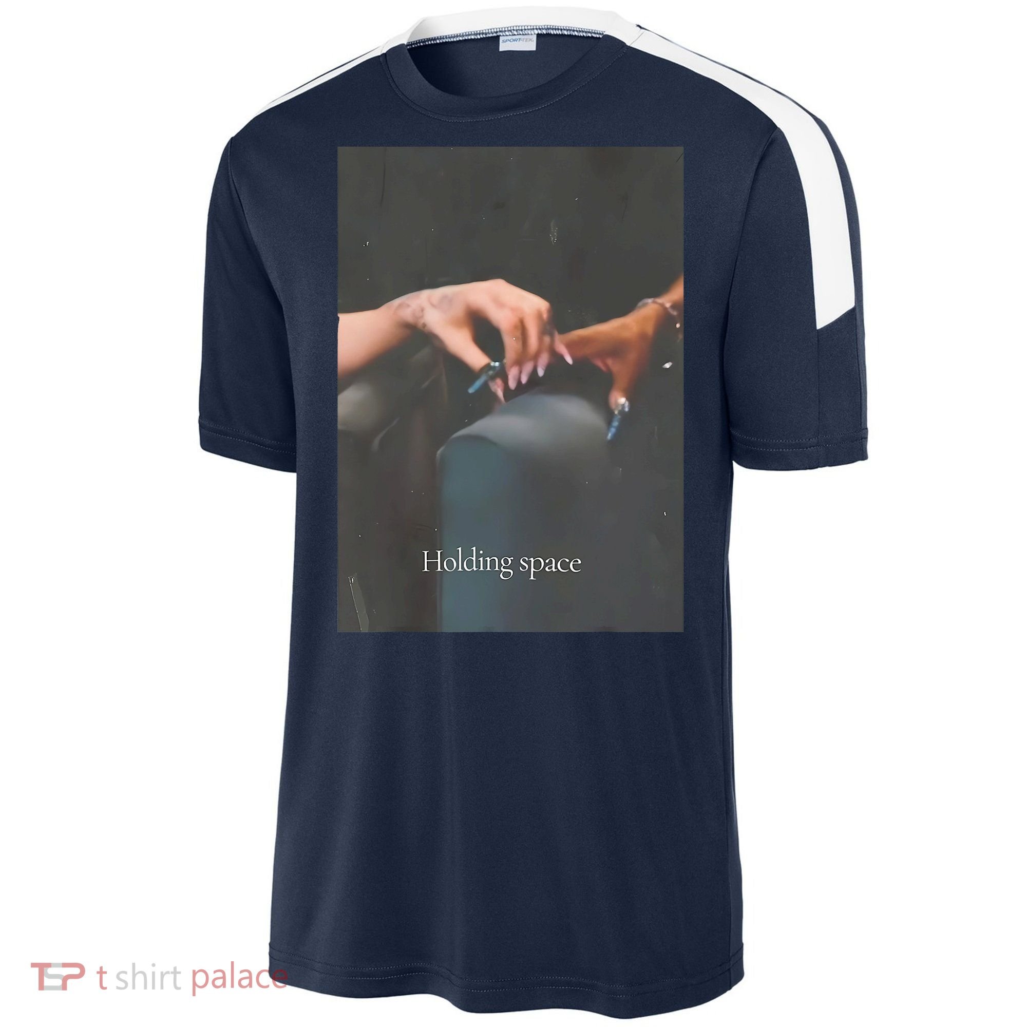 Holding Space For The Lyrics Of Defying Sport-Tek Competitor United Soccer Jersey