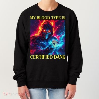 Hard Skeleton Funny Oddly Specific Dank Meme Women's Sweatshirt