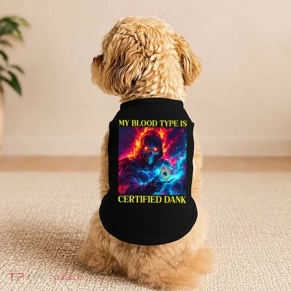 Hard Skeleton Funny Oddly Specific Dank Meme Doggie Tank