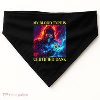Hard Skeleton Funny Oddly Specific Dank Meme USA-Made Doggie Bandana thumb 0