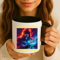Hard Skeleton Funny Oddly Specific Dank Meme Coffee Mug thumb 3