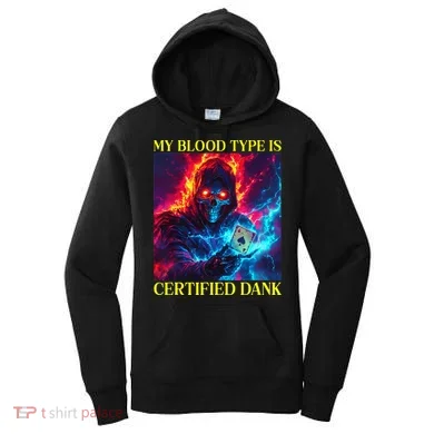 Hard Skeleton Funny Oddly Specific Dank Meme Women's Hoodie