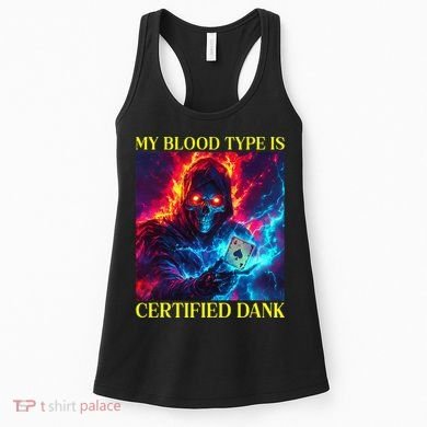 Hard Skeleton Funny Oddly Specific Dank Meme Women's Tank Top