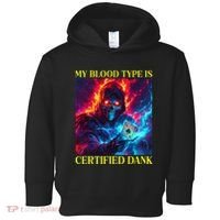 Hard Skeleton Funny Oddly Specific Dank Meme Toddler Hoodie thumb 0
