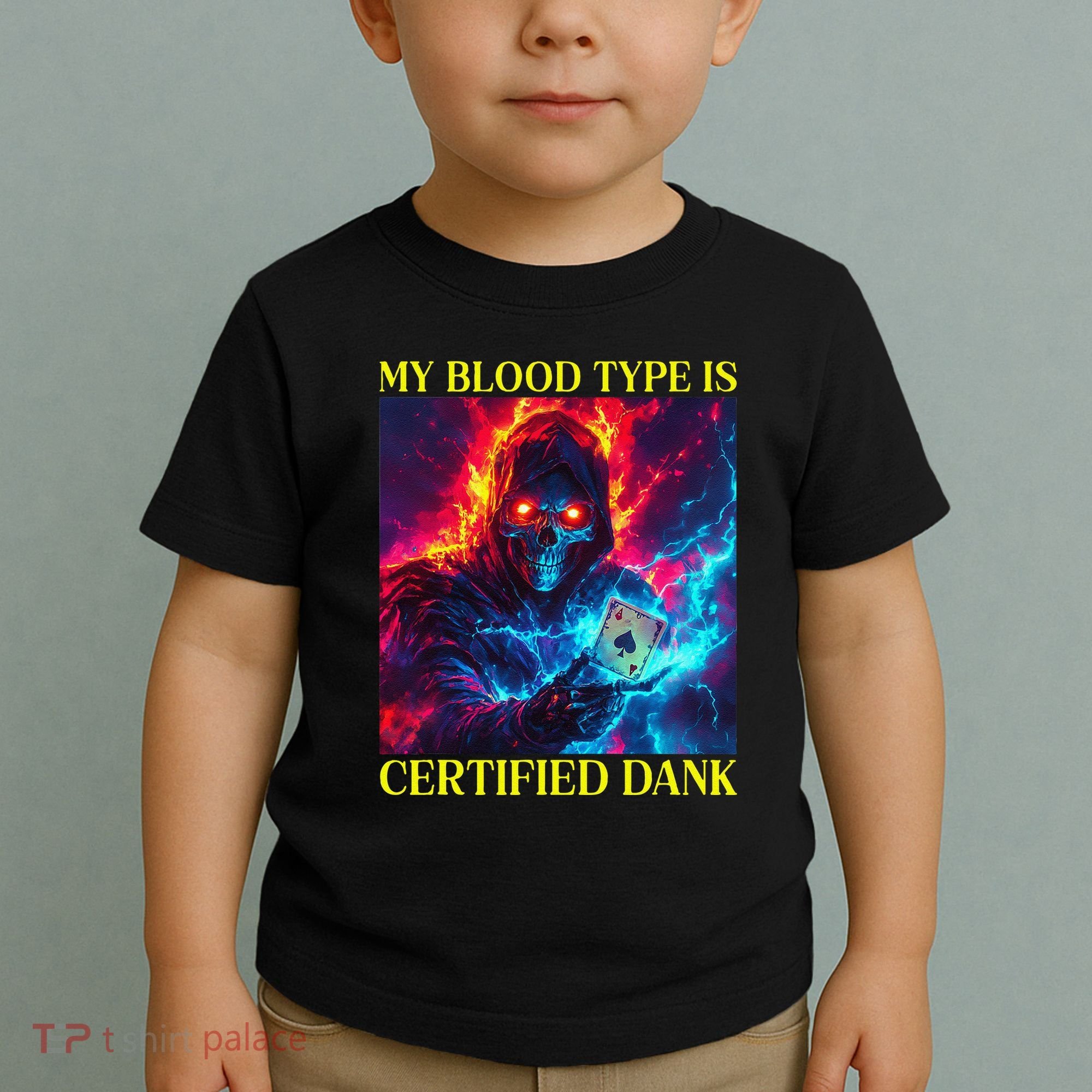 Hard Skeleton Funny Oddly Specific Dank Meme Toddler T-Shirt