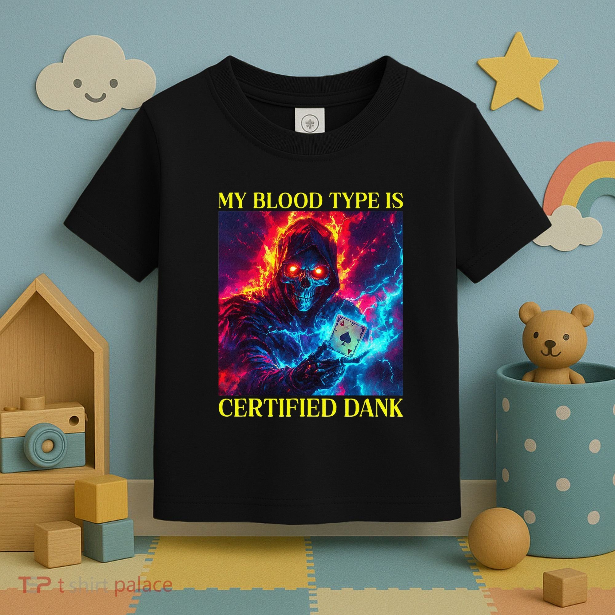 Hard Skeleton Funny Oddly Specific Dank Meme Toddler T-Shirt