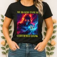 Hard Skeleton Funny Oddly Specific Dank Meme Women's T-Shirt thumb 2