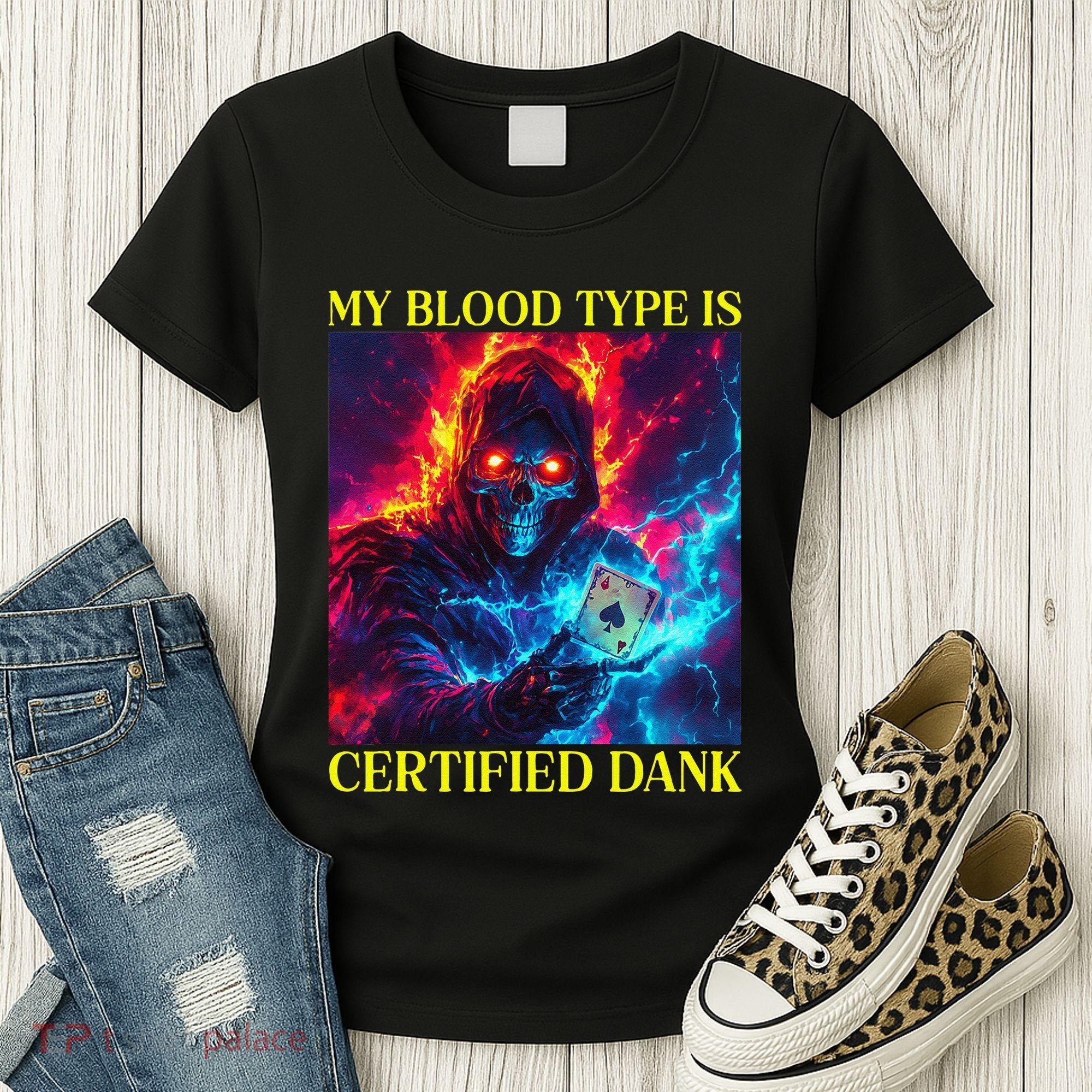Hard Skeleton Funny Oddly Specific Dank Meme Women's T-Shirt