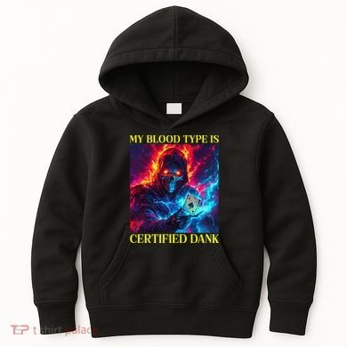 Hard Skeleton Funny Oddly Specific Dank Meme Kids Hoodie