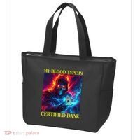 Hard Skeleton Funny Oddly Specific Dank Meme Tote Bag thumb 3