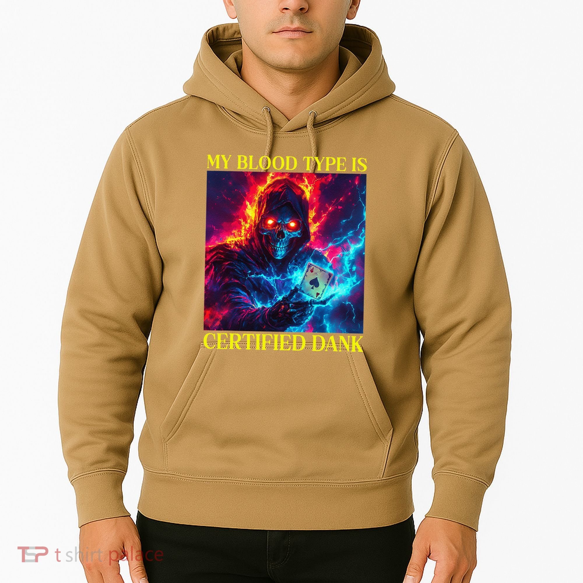 Hard Skeleton Funny Oddly Specific Dank Meme Hoodie