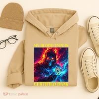 Hard Skeleton Funny Oddly Specific Dank Meme Hoodie thumb 4