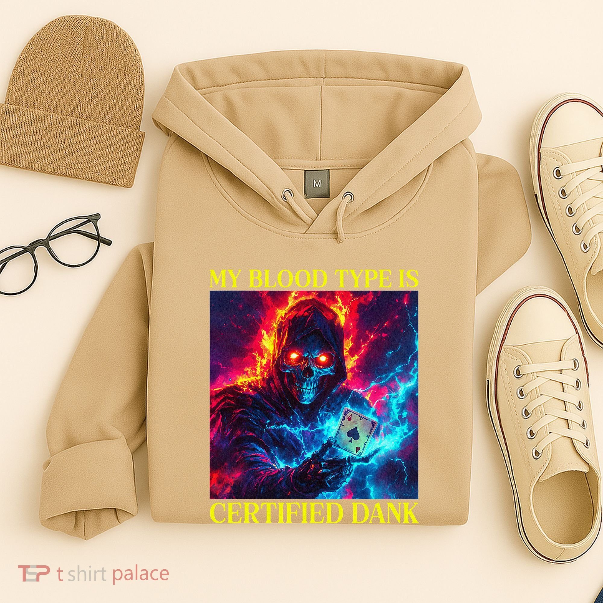 Hard Skeleton Funny Oddly Specific Dank Meme Hoodie