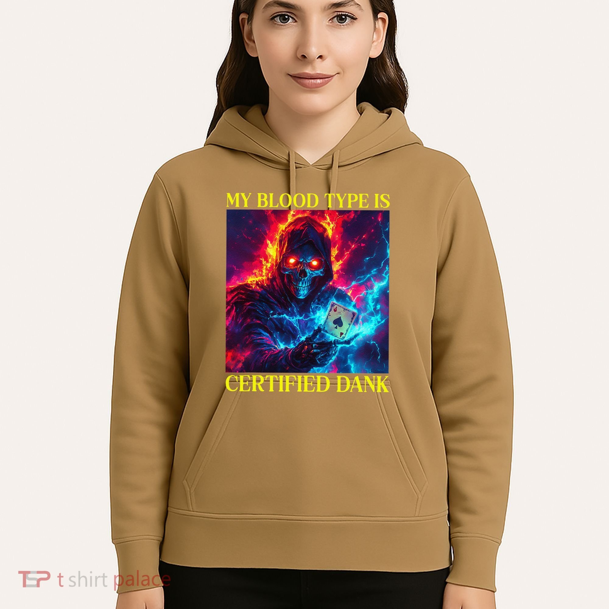 Hard Skeleton Funny Oddly Specific Dank Meme Hoodie