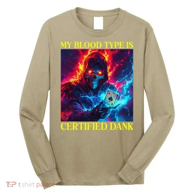 Hard Skeleton Funny Oddly Specific Dank Meme Long Sleeve Shirt