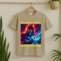 Hard Skeleton Funny Oddly Specific Dank Meme T-Shirt thumb 2