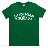 Hooligan Squad Funny St. Patrick's Day Irish Matching Group T-Shirt thumb 0