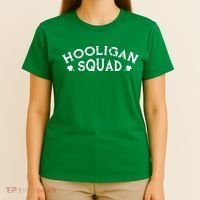 Hooligan Squad Funny St. Patrick's Day Irish Matching Group T-Shirt thumb 4