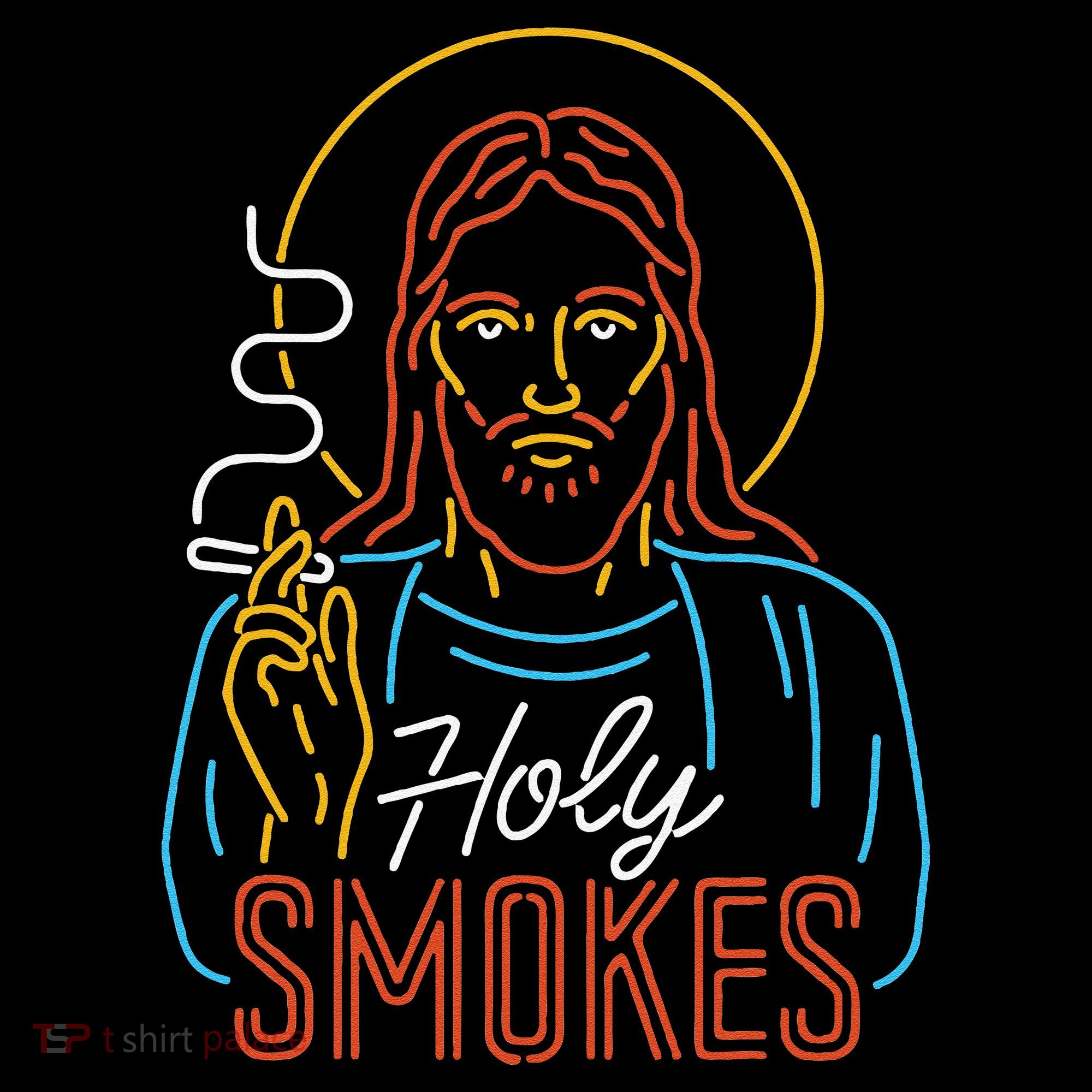 Holy Smokes Funny Jesus Coffee Mug