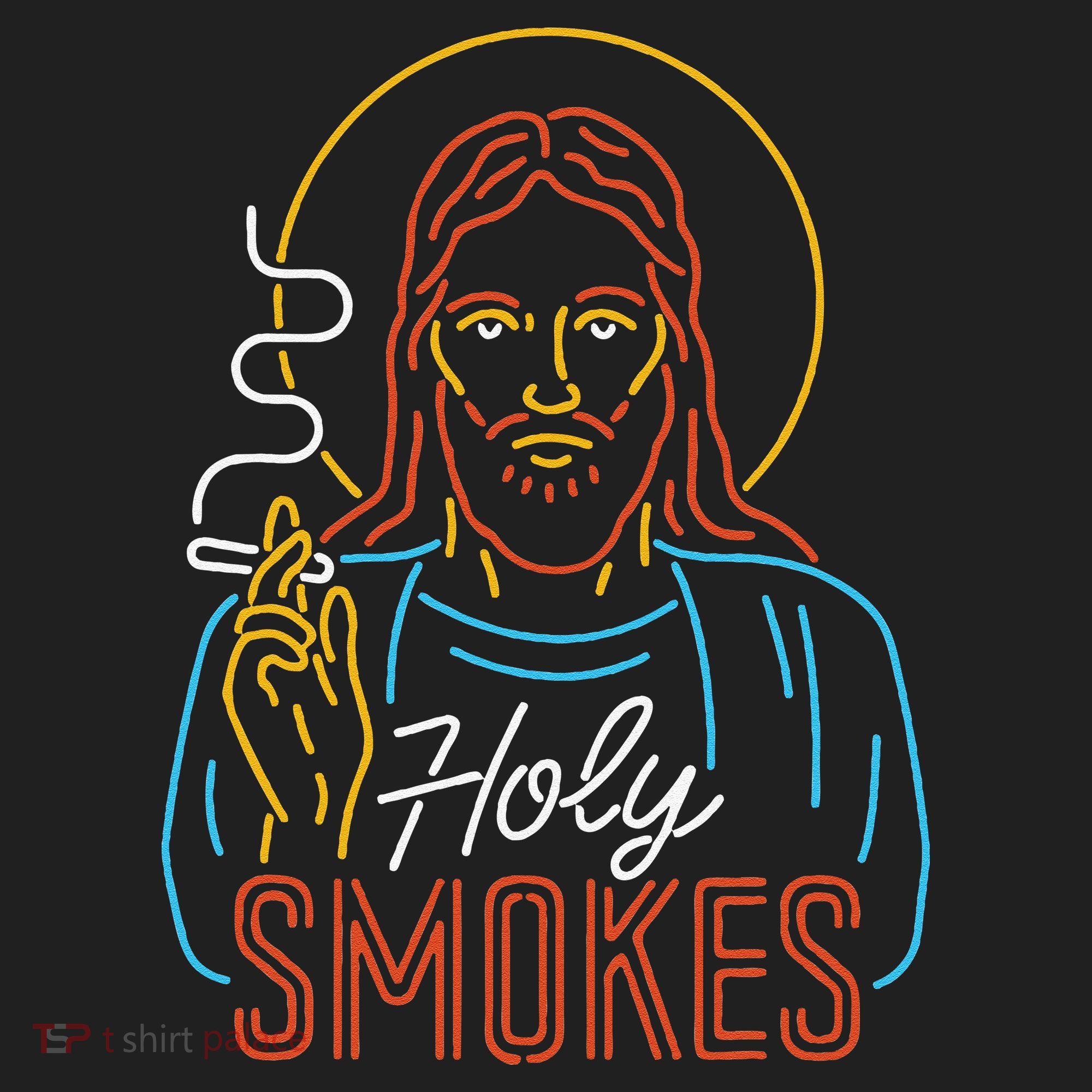 Holy Smokes Funny Jesus Beanie