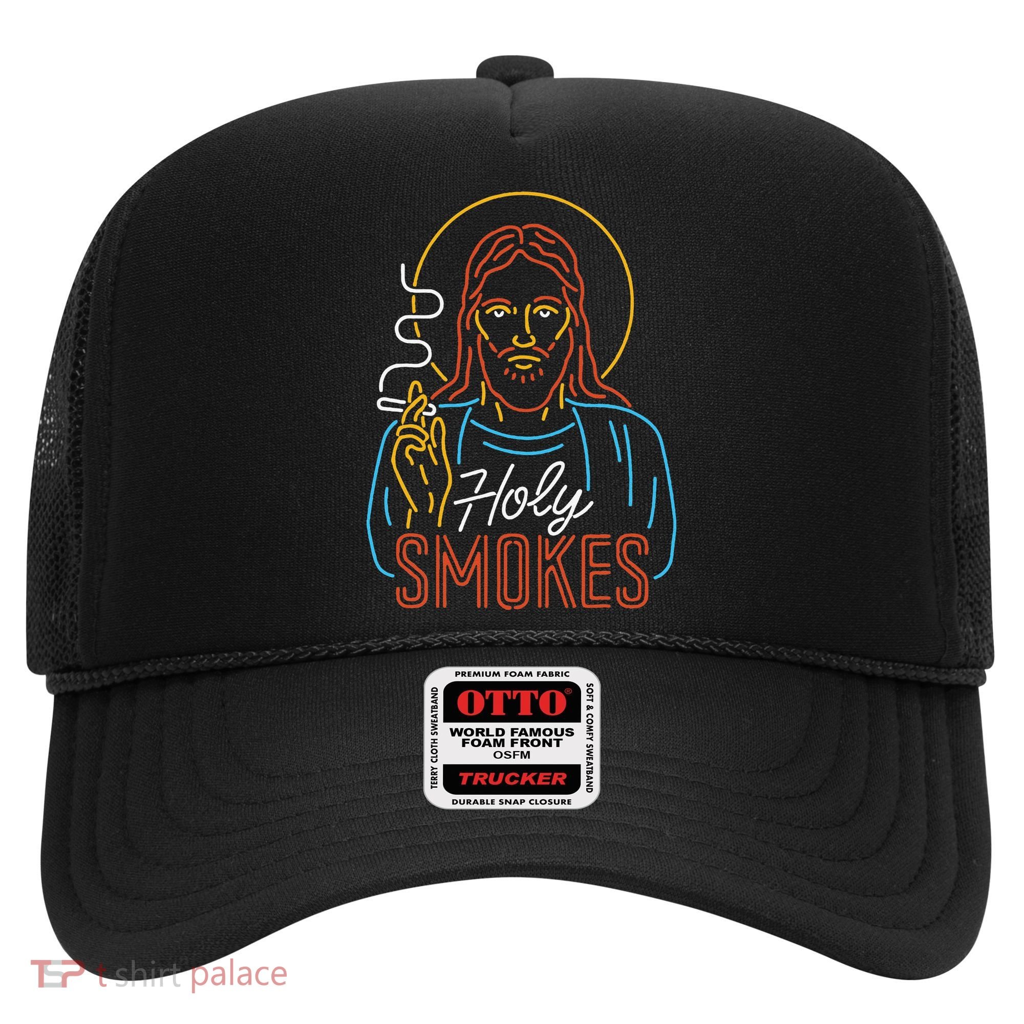 Holy Smokes Funny Jesus Hat