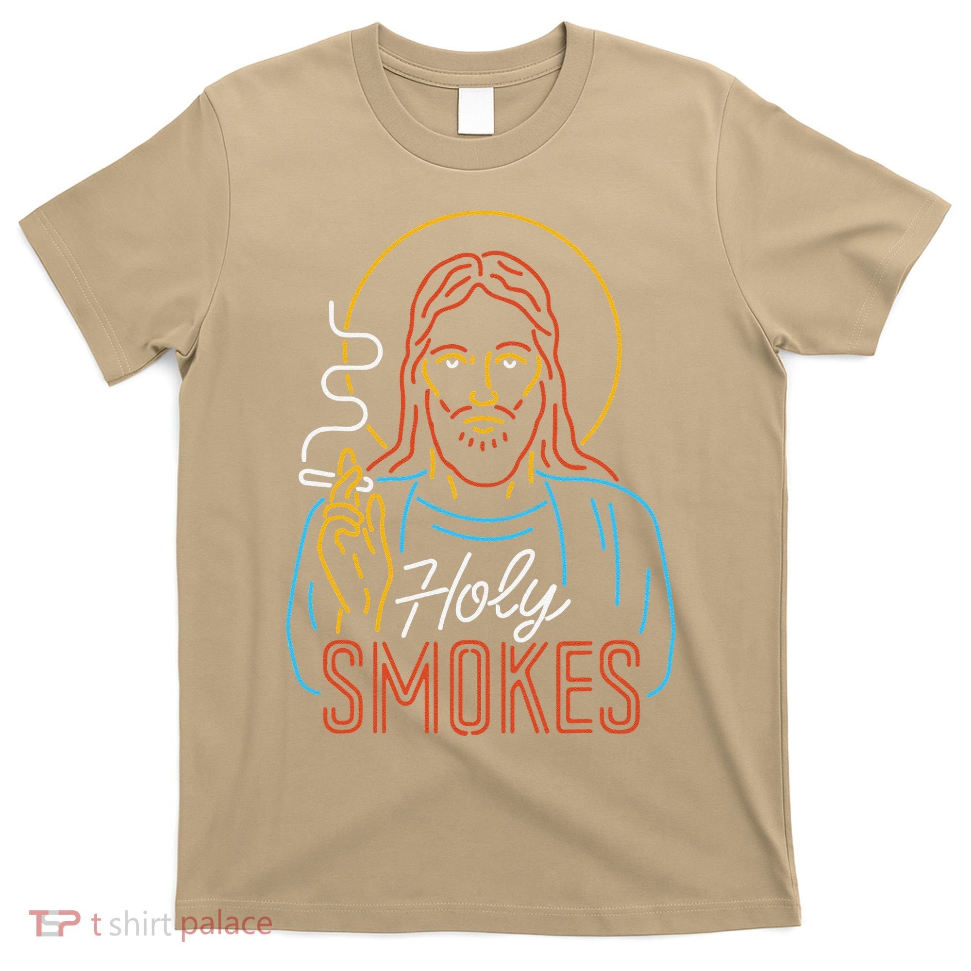 Holy Smokes Funny Jesus T-Shirt