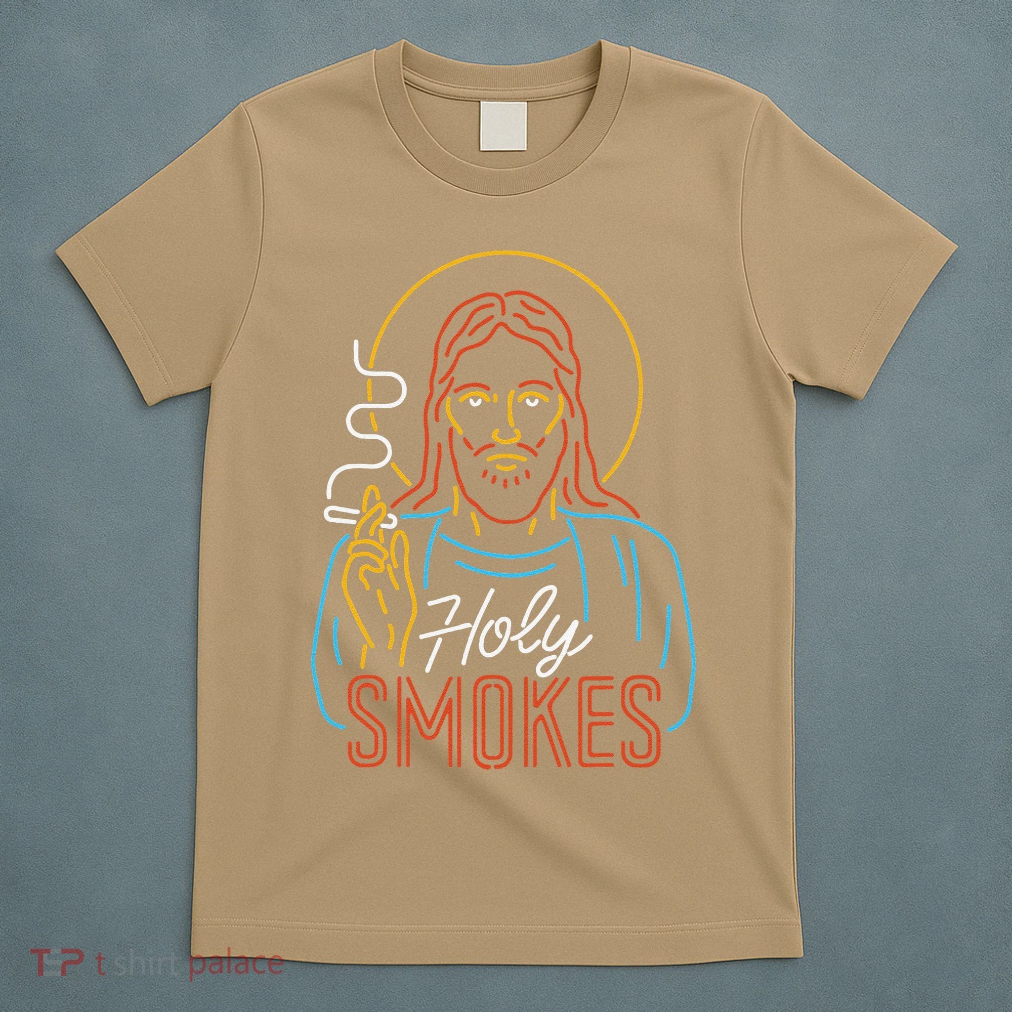 Holy Smokes Funny Jesus T-Shirt