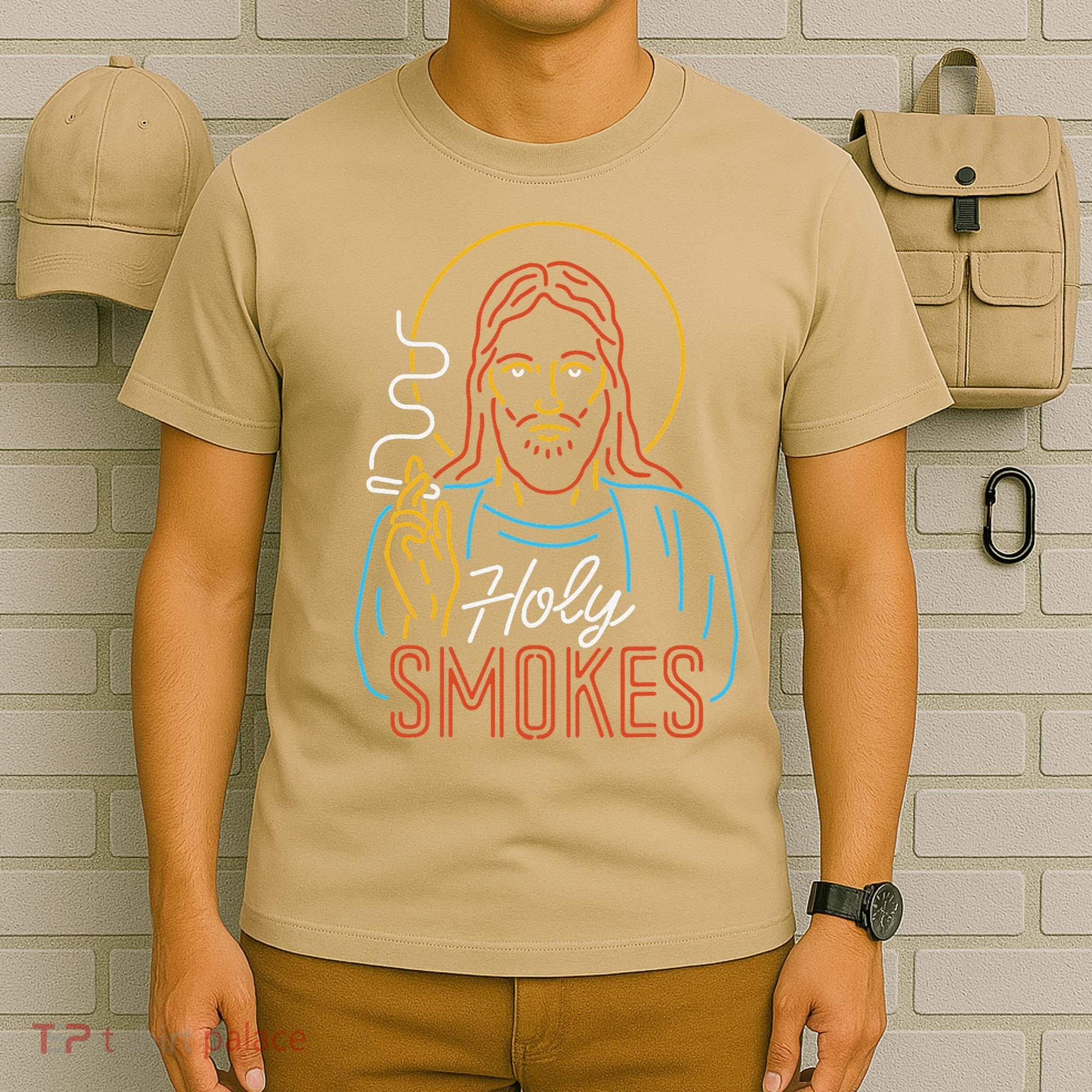 Holy Smokes Funny Jesus T-Shirt