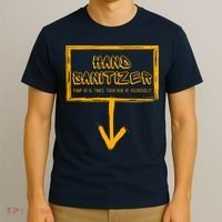 Hand Sanitizer Funny Adult Humor Xmas Gag T-Shirt thumb 3