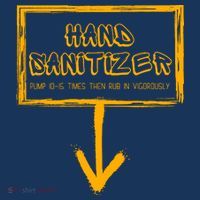 Hand Sanitizer Funny Adult Humor Xmas Gag Coaster thumb 2