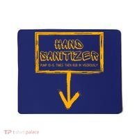 Hand Sanitizer Funny Adult Humor Xmas Gag Mousepad thumb 0