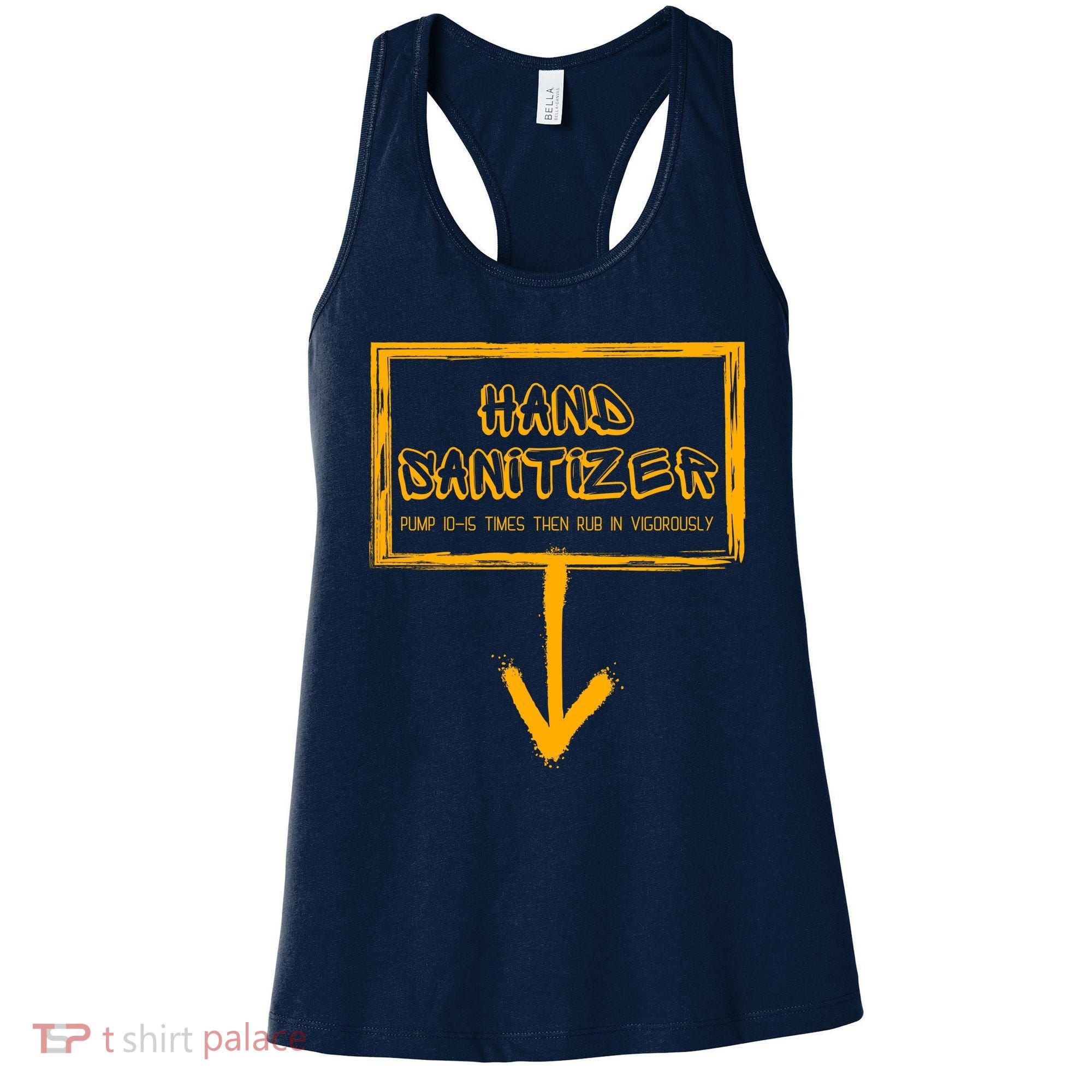 Hand Sanitizer Funny Adult Humor Xmas Gag Women's Tank Top