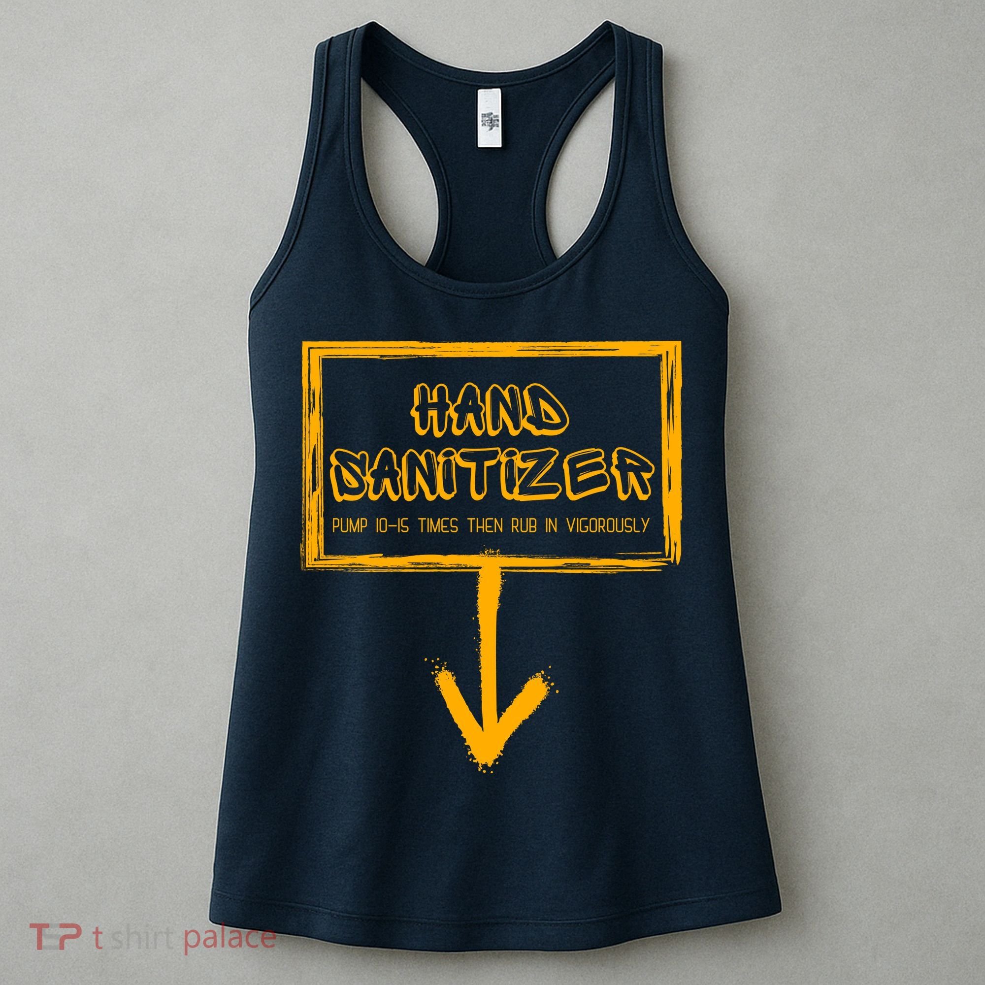 Hand Sanitizer Funny Adult Humor Xmas Gag Women's Tank Top