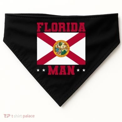 Home State Floridian Florida Man USA-Made Doggie Bandana