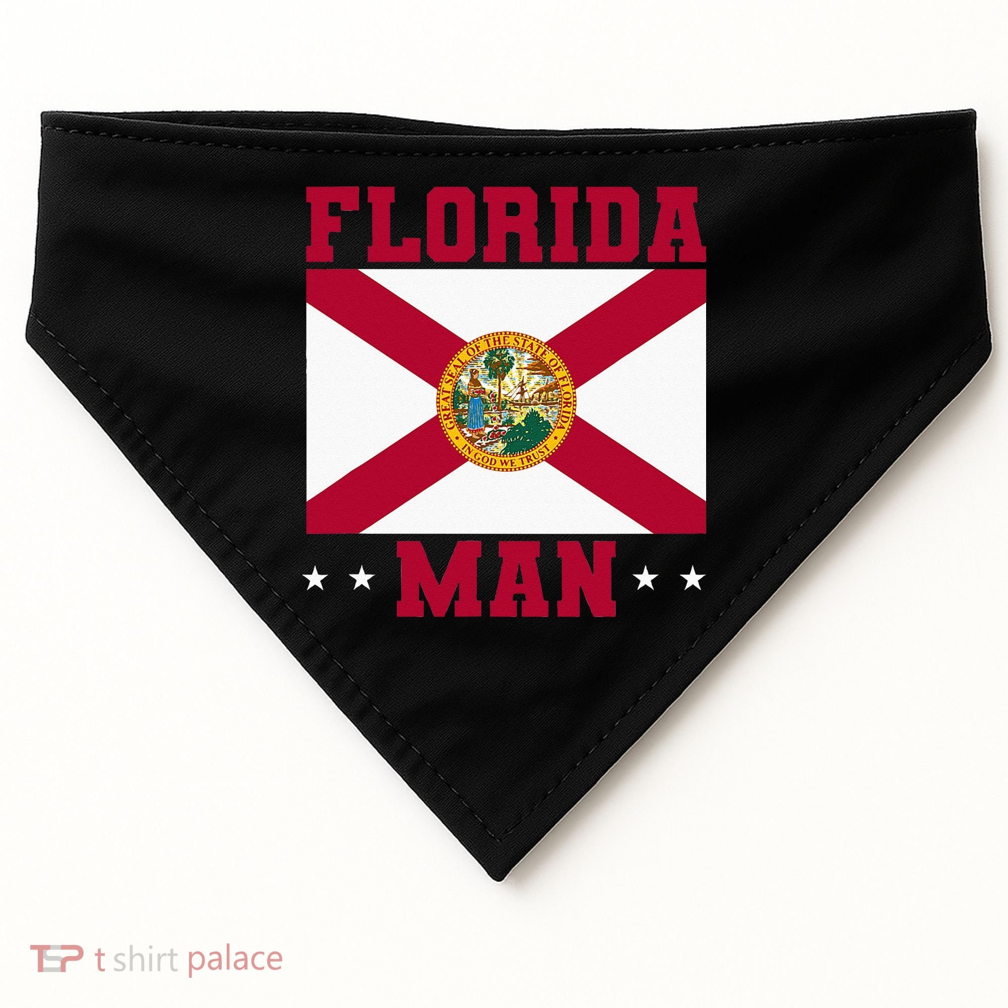 Home State Floridian Florida Man USA-Made Doggie Bandana