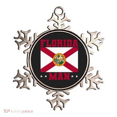 Home State Floridian Florida Man Ornament