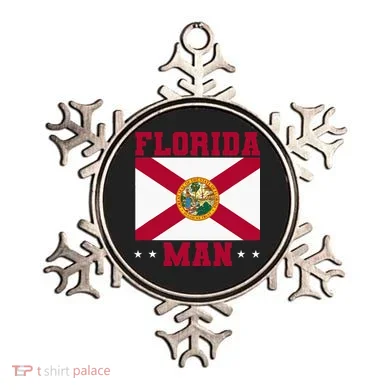 Home State Floridian Florida Man Ornament