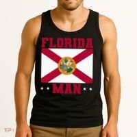 Home State Floridian Florida Man Tank Top thumb 3