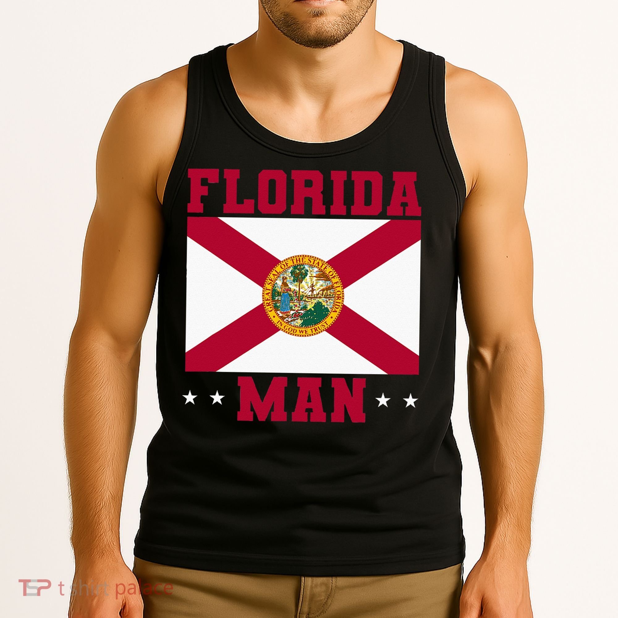 Home State Floridian Florida Man Tank Top