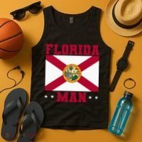 Home State Floridian Florida Man Tank Top thumb 4