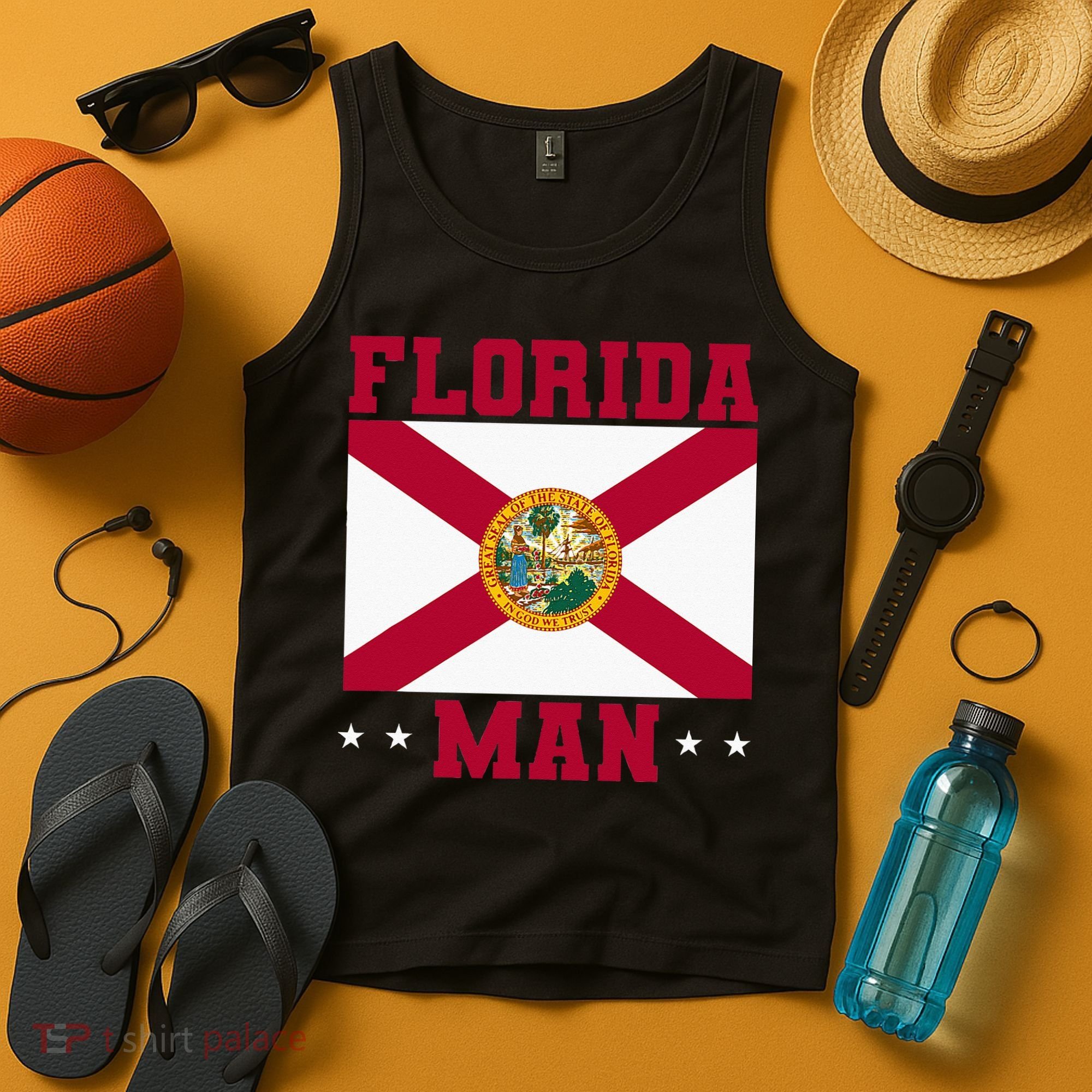 Home State Floridian Florida Man Tank Top