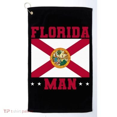 Home State Floridian Florida Man Golf Towel