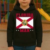 Home State Floridian Florida Man Kids Hoodie thumb 3