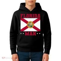 Home State Floridian Florida Man Kids Hoodie thumb 4