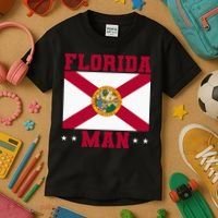 Home State Floridian Florida Man Kids T-Shirt thumb 3