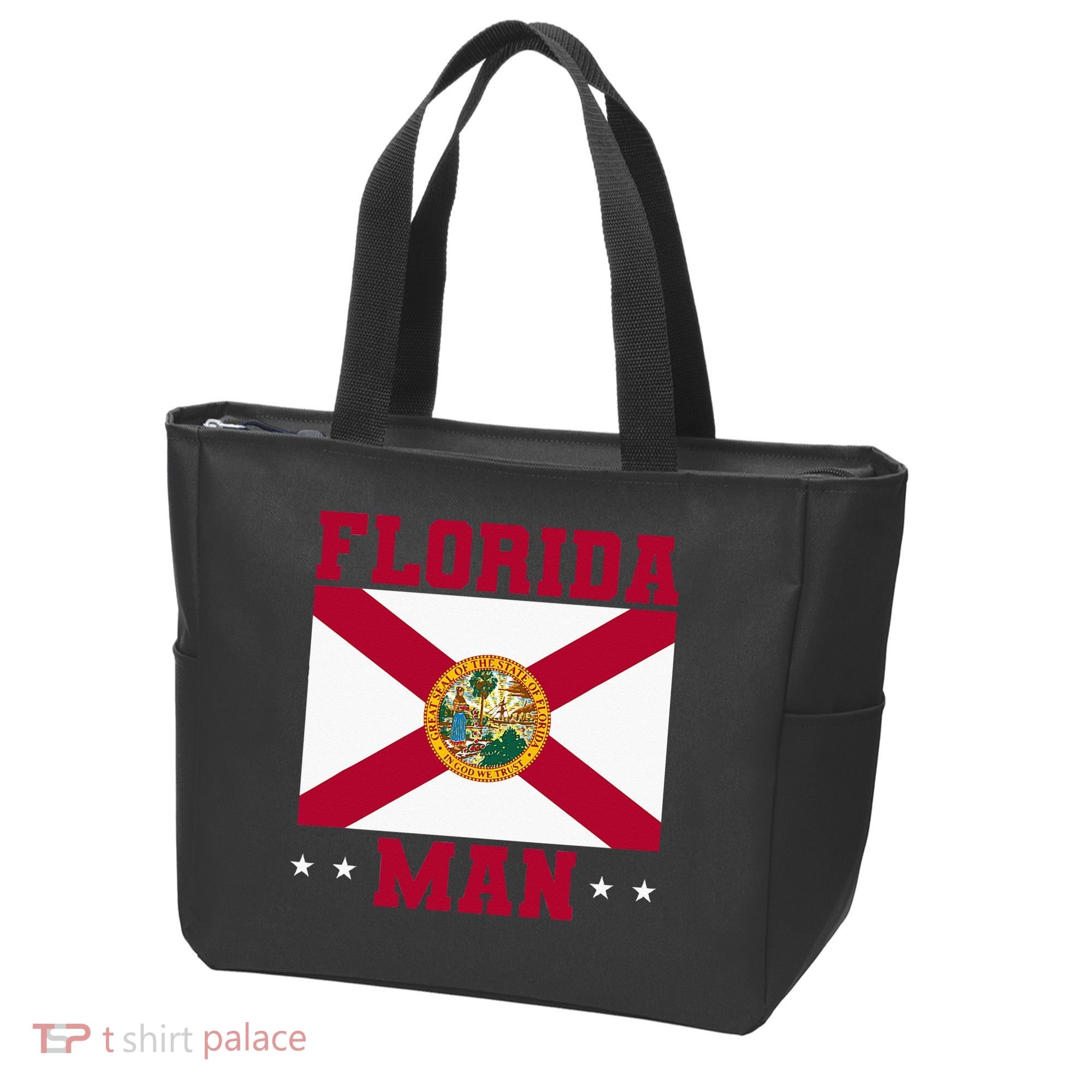 Home State Floridian Florida Man Tote Bag