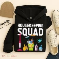 Housekeeping Squad For Housekeeper Cleaning Crew Hoodie thumb 4