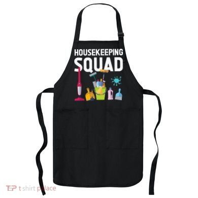 Housekeeping Squad For Housekeeper Cleaning Crew Apron